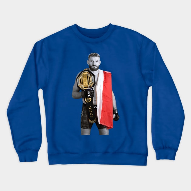 Jan "Polish Power" Blachowicz Crewneck Sweatshirt by FightIsRight